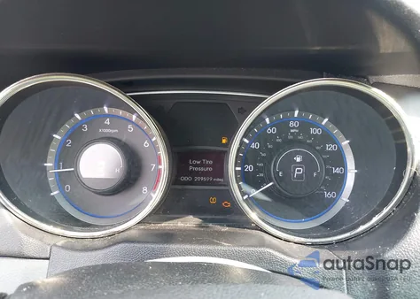 2012 Hyundai Sonata Gls Pzev из США, поврежденный, VIN 5NPEB4AC2CH312165